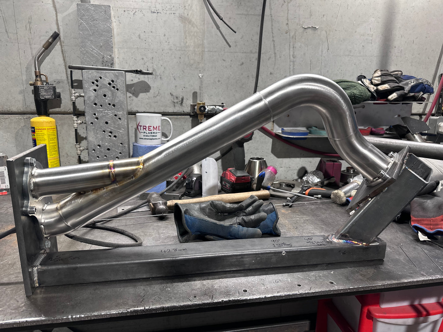 Porsche 718 GT4 / Spyder / GTS 4.0 Over Axle OPF Delete Pipe
