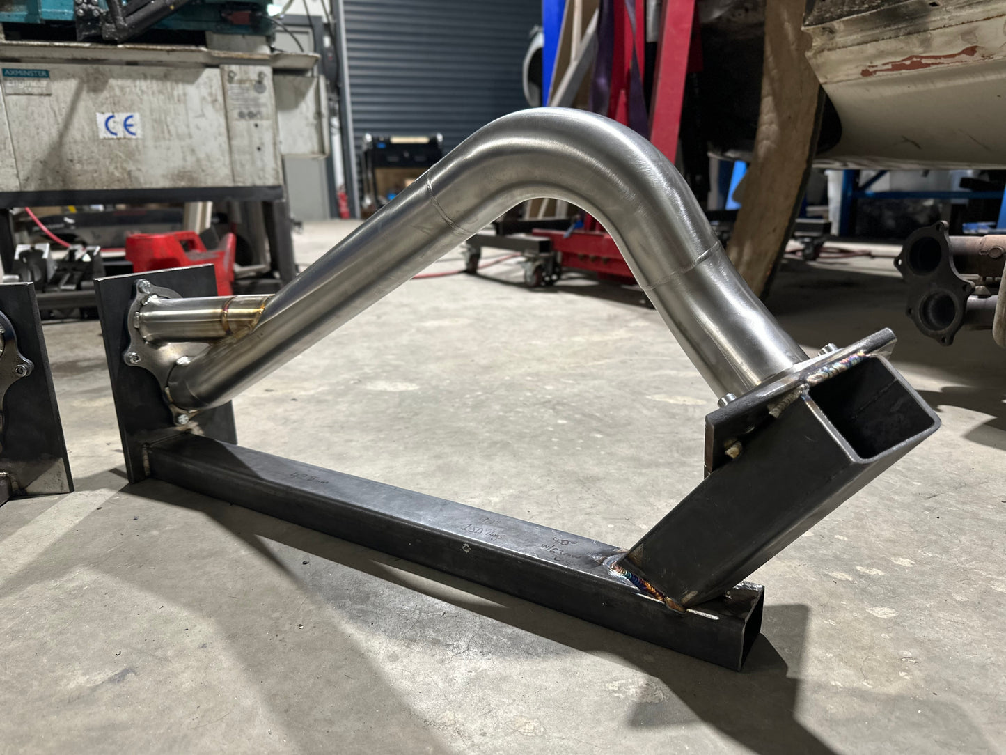 Porsche 718 GT4 / Spyder / GTS 4.0 Over Axle OPF Delete Pipe