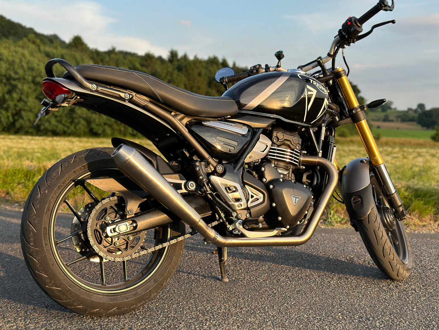 Triumph Speed/Scrambler 400 - Riot Decat Header Pipe