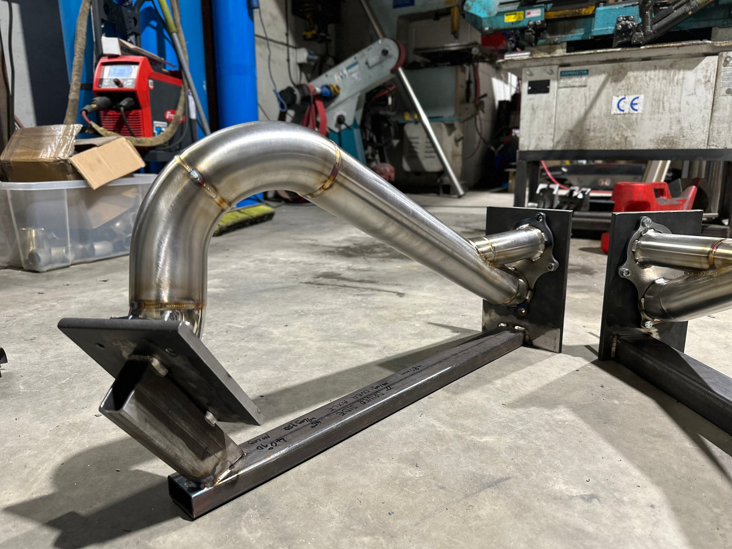 Porsche 718 GT4 / Spyder / GTS 4.0 Over Axle OPF Delete Pipe