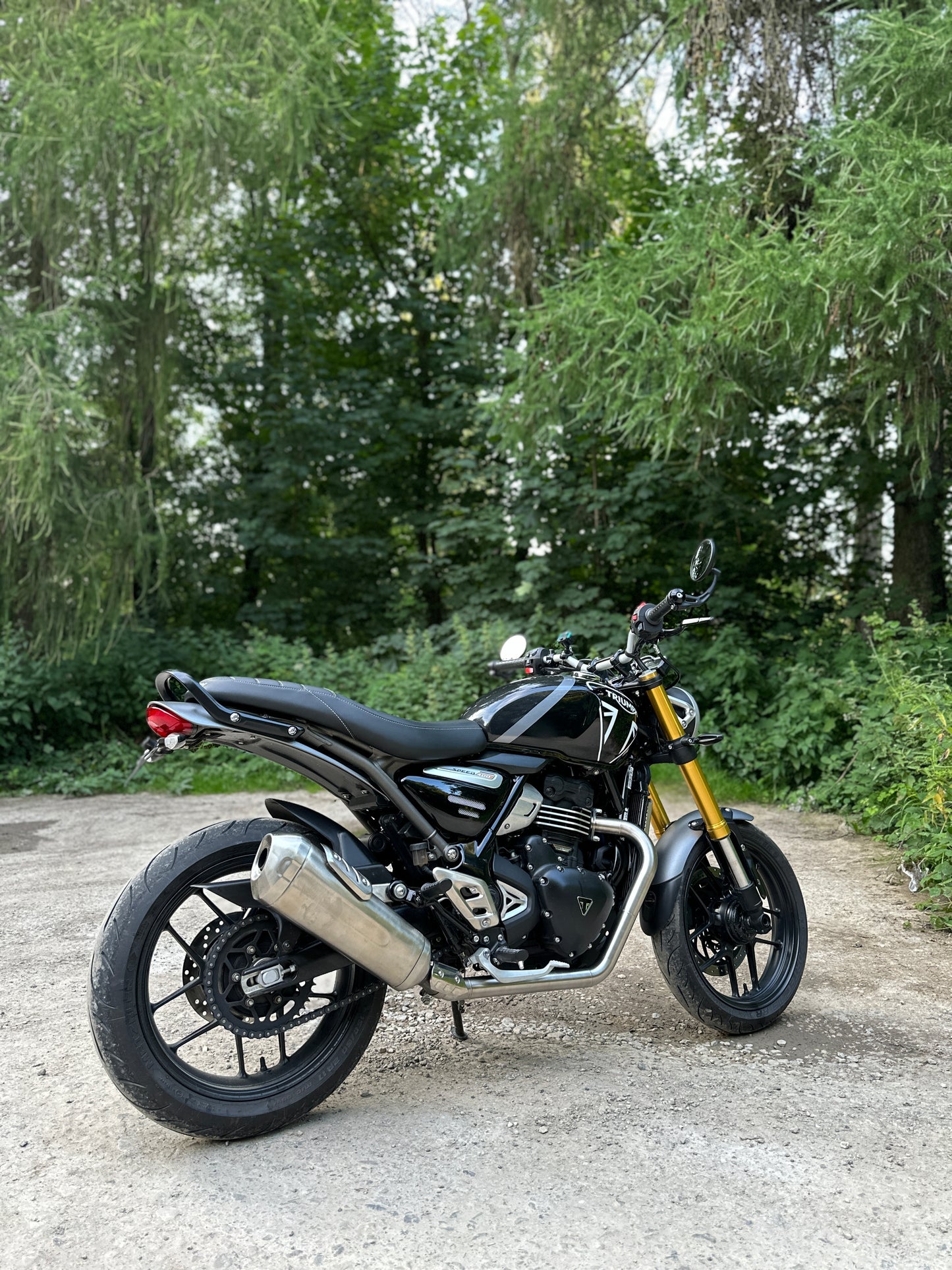 Triumph Speed/Scrambler 400 - Riot Decat Header Pipe