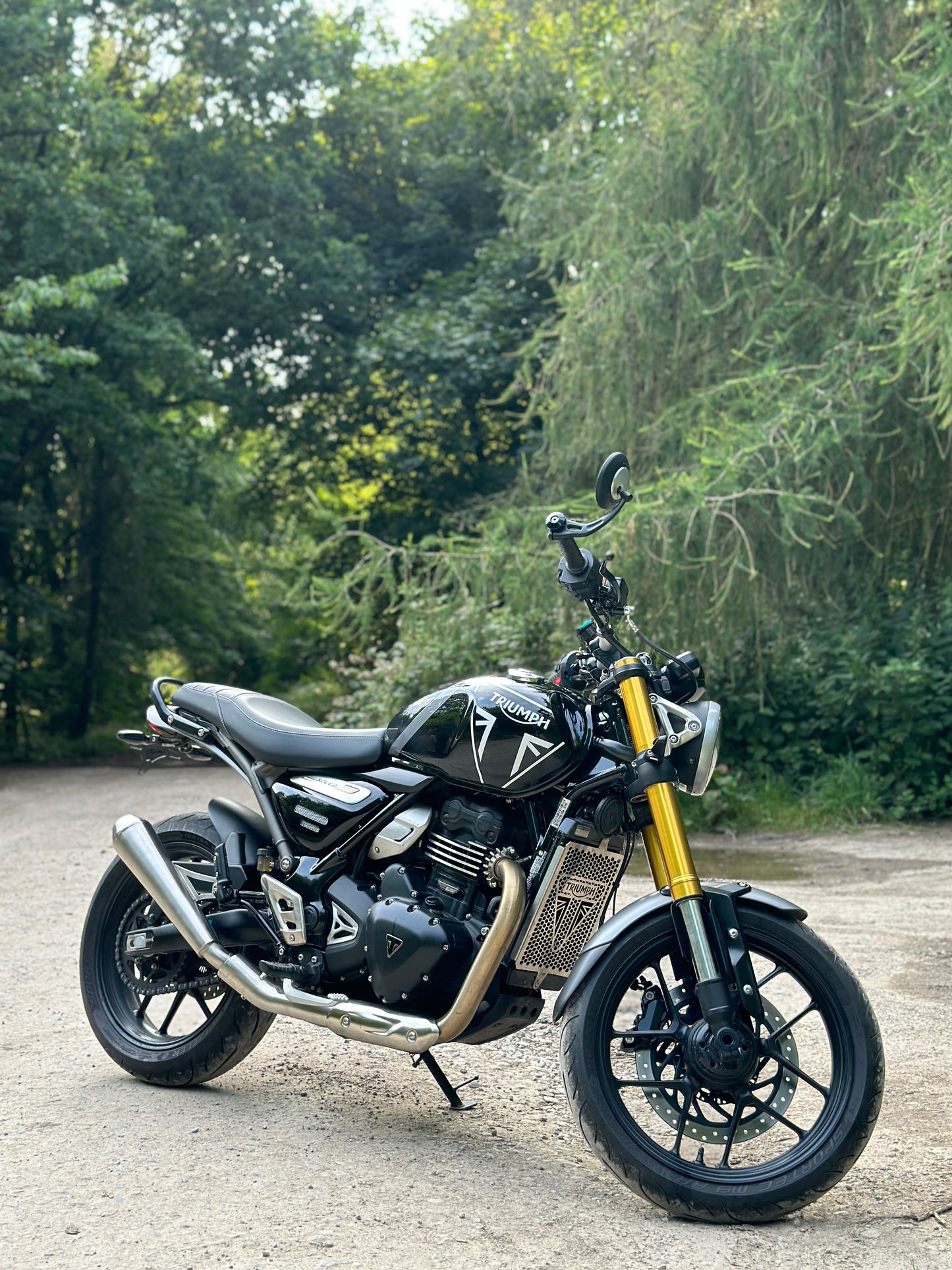 Triumph Speed/Scrambler 400 - Retro Rumble Slip On