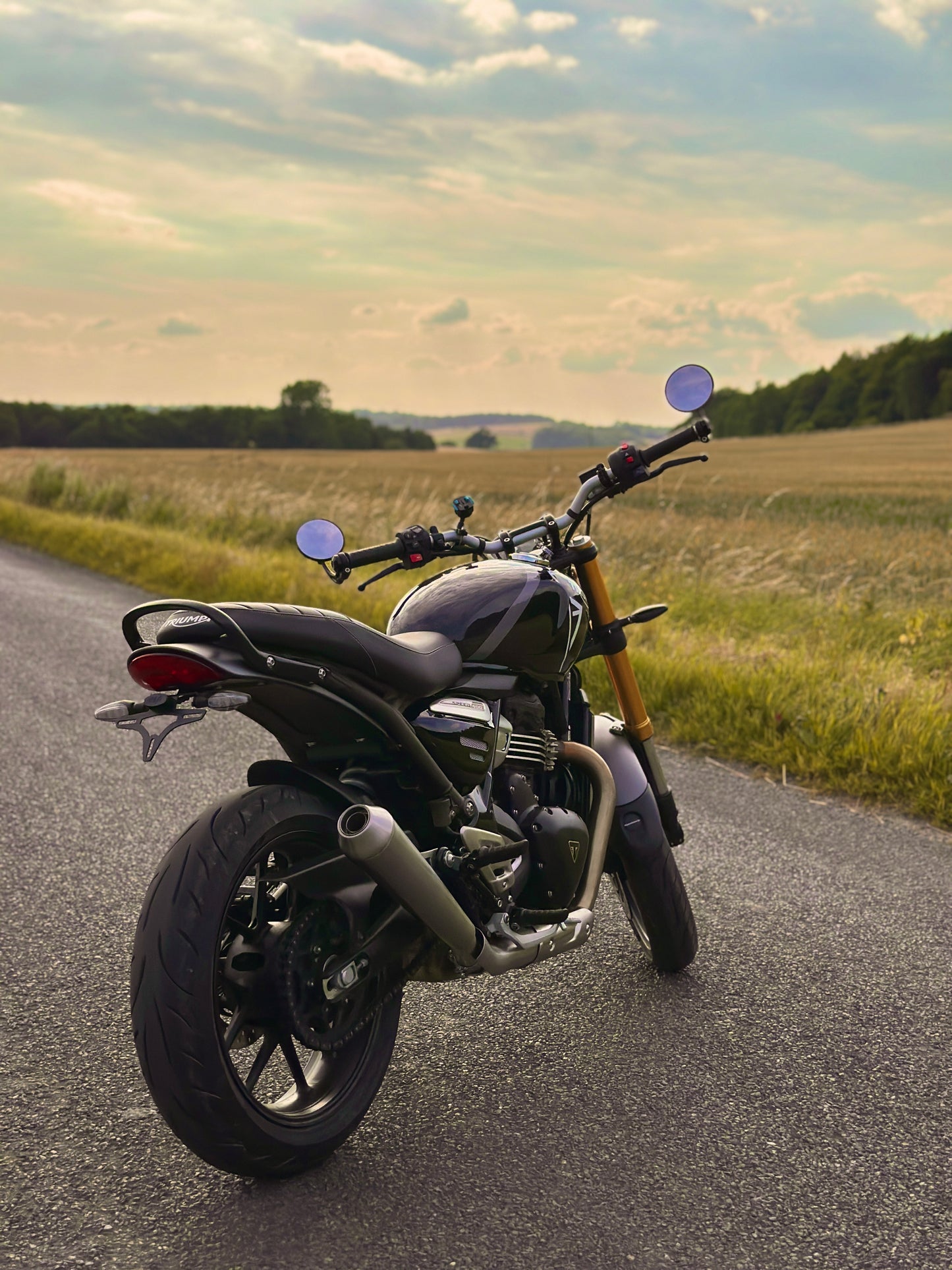 Triumph Speed/Scrambler 400 - Retro Rumble Slip On