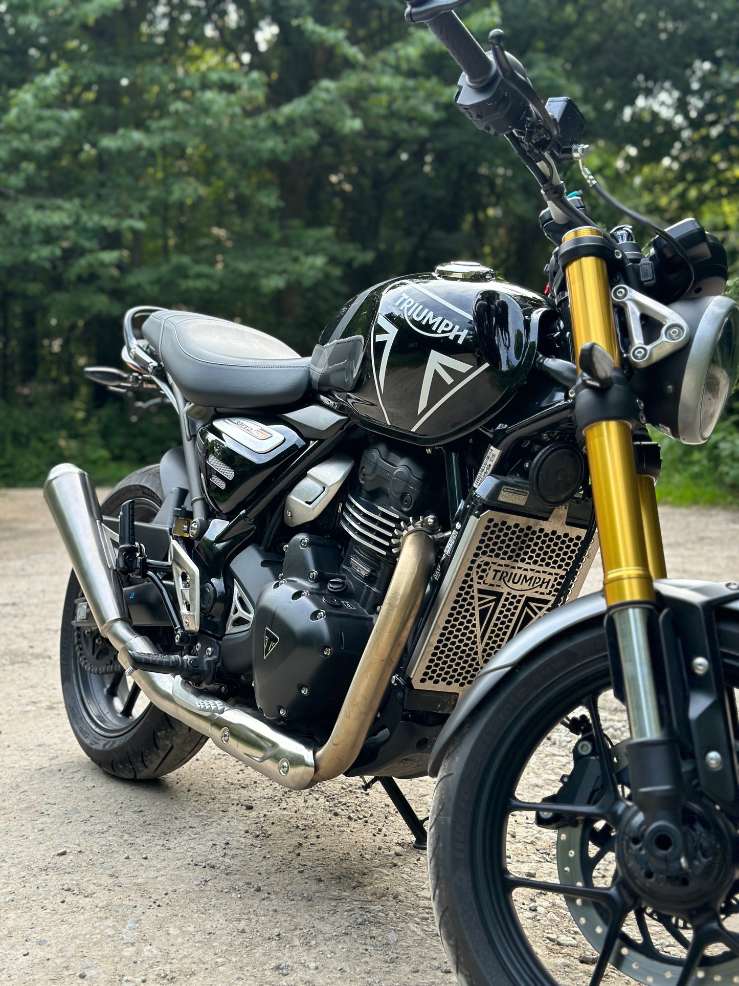 Triumph Speed/Scrambler 400 - Retro Rumble Slip On