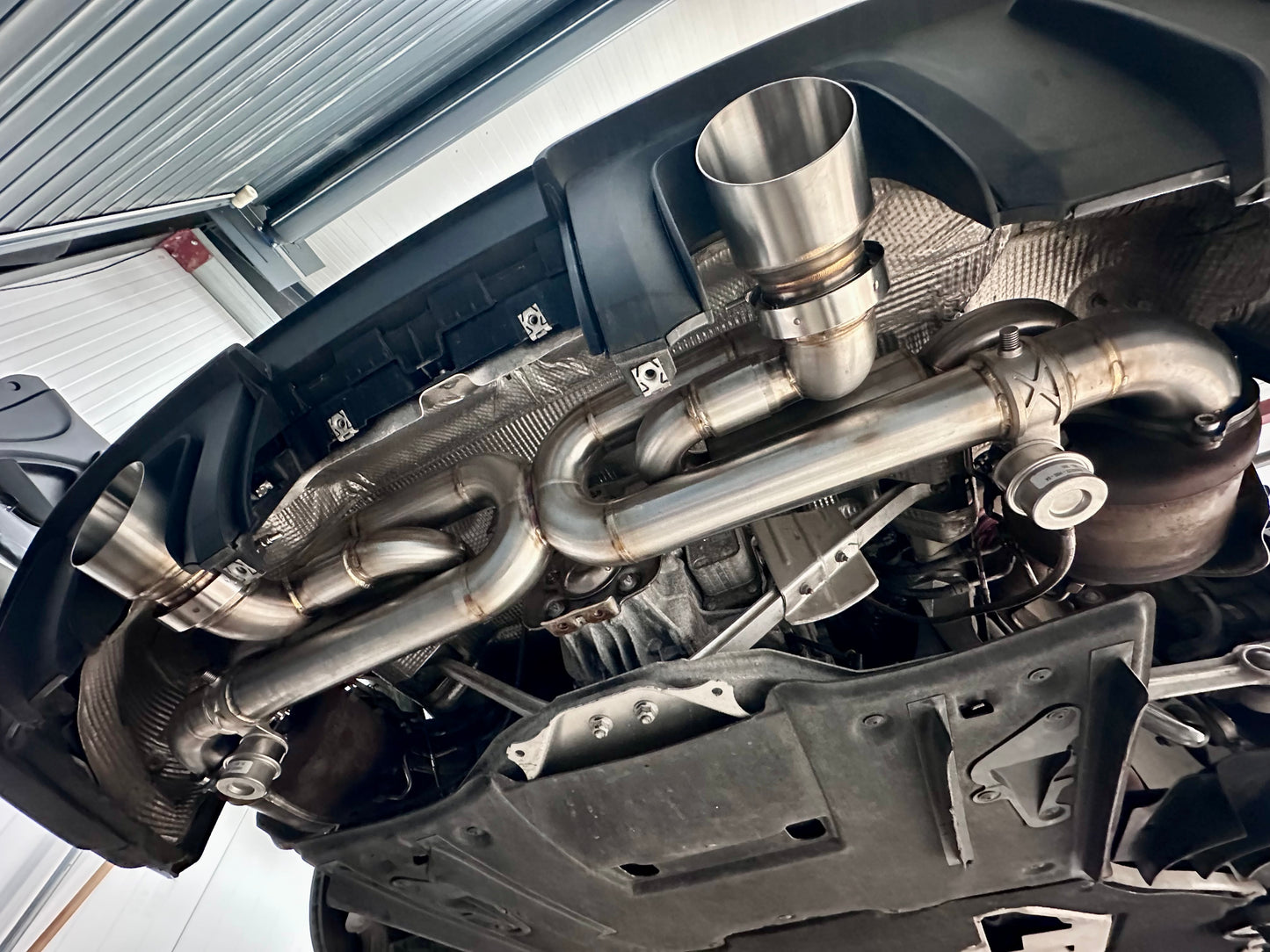 Porsche 718 GT4 / SPYDER / GTS 4.0 - Valved Race Exhaust System