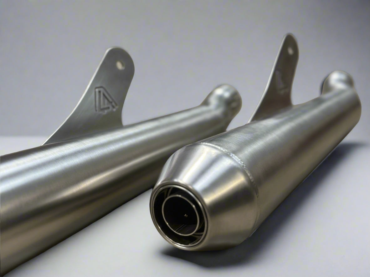 Triumph Speed/Scrambler 400 - Retro Rumble Slip On