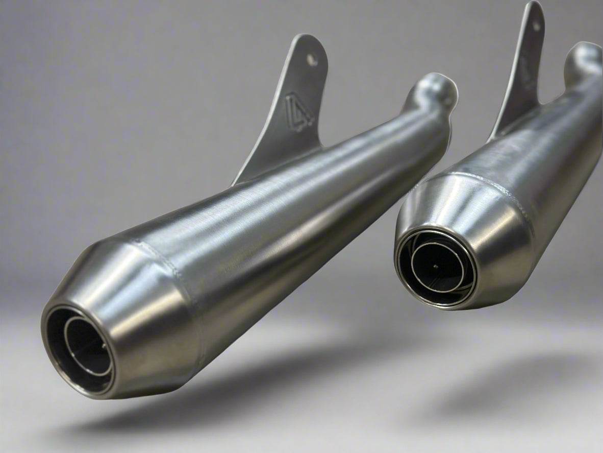 Triumph Speed/Scrambler 400 - Retro Rumble Slip On