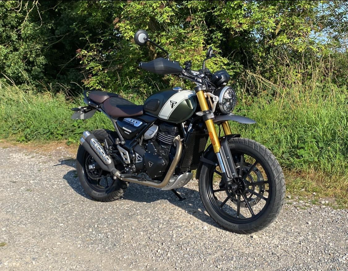 Triumph Speed/Scrambler 400 - Retro Riot Exhaust System