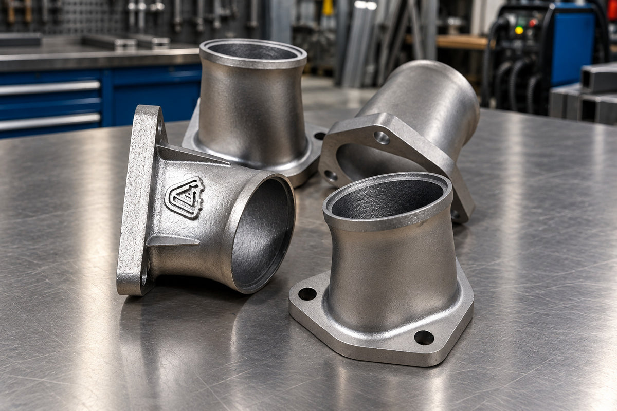 Ford BDA/BDG 3-Bolt - 3D Printed Easy Access Exhaust Head Flanges