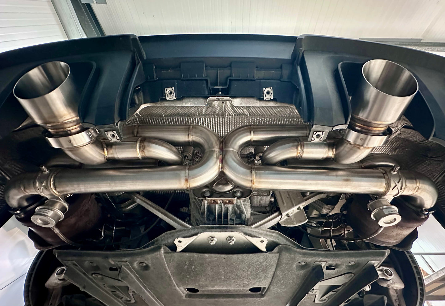 Porsche 718 GT4 / SPYDER / GTS 4.0 - Valved Race Exhaust System