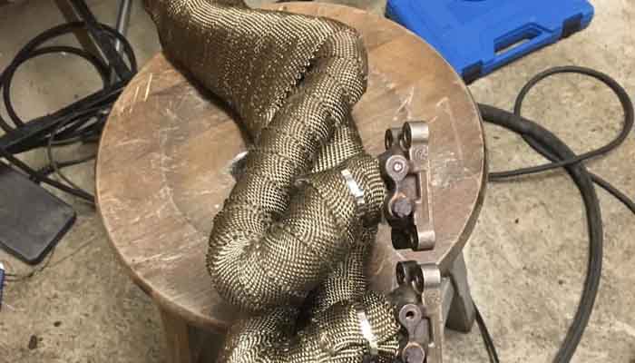 Exoracing Titanium or Carbon Exhaust Wrap